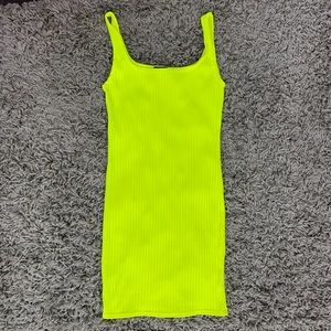 PrettyLittleThing Dresses - Neon Yellow Mini Dress PrettyLittleThing Dresses - Neon Yellow Mini Dress